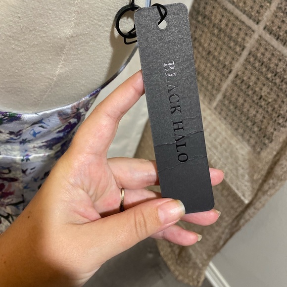 NWT Black Halo Landon Mini Dress - Picture 10 of 12